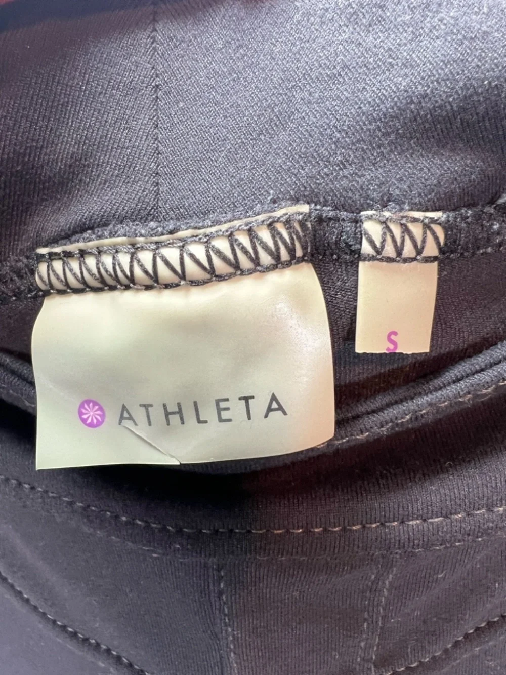 Athleta Pilayo Dipper Pants Dark Gray Pull On Low-Rise Boot-Cut Pockets Sz Small - Picture 3 of 12